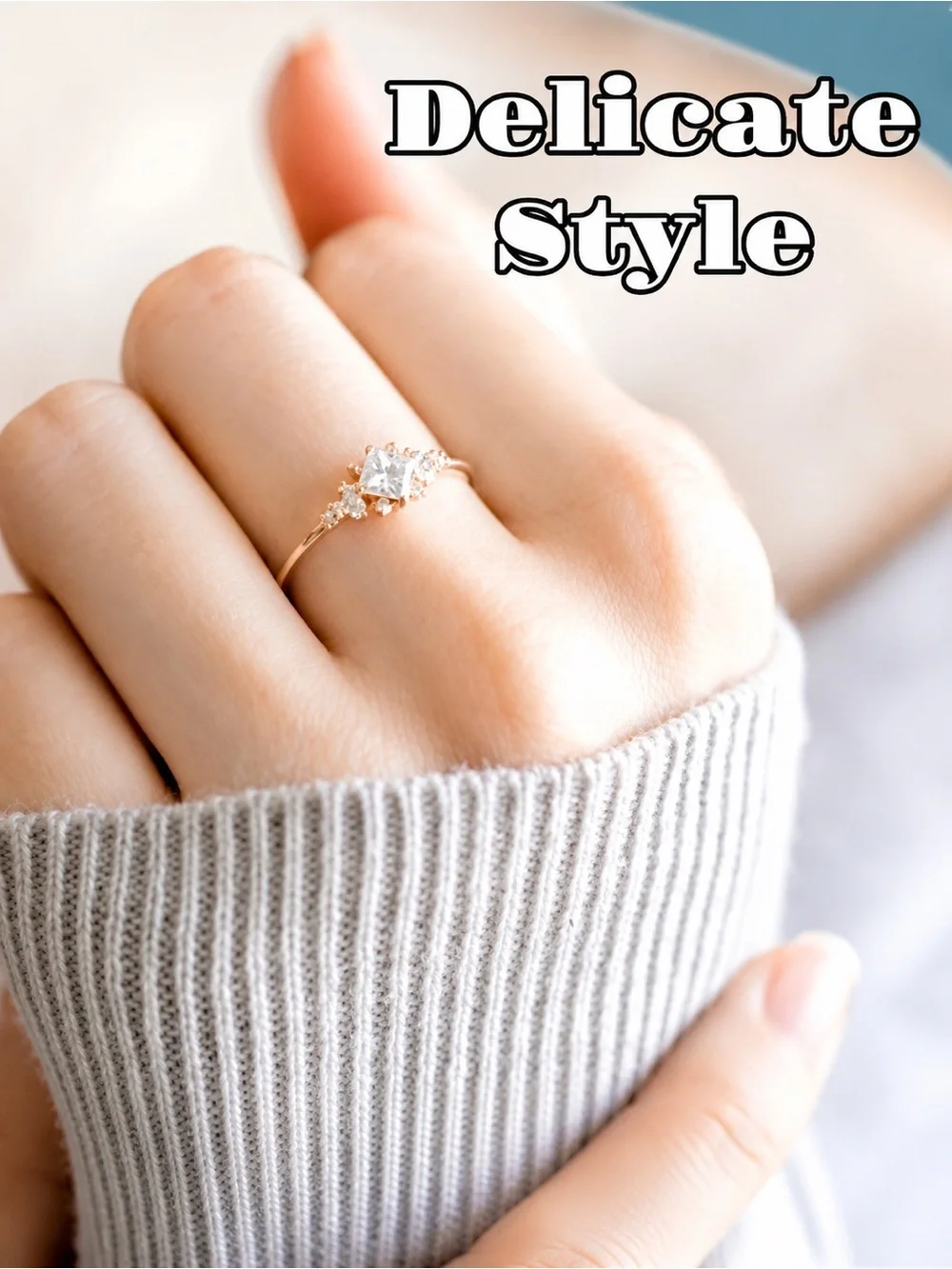 ❤️Host Pick-Darling Victorian Stacker Ring - Dainty Ring Thin Band High-Quality